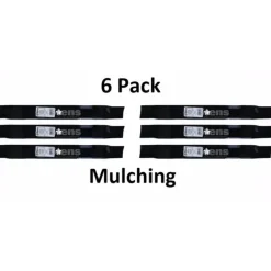 Discount 6 Pack Stens 340-054 Mulching Blade for Poulan PP24001 PP24003 Partner PR3055014 - Explore Premium Parts & Accessories for All Motor Vehicle Models Stens Parts & Accessories