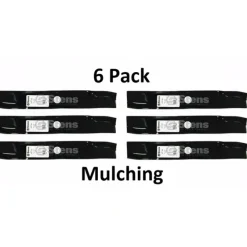 Clearance 6 Pack Stens 355-184 Mulching Blade for Exmark 103-6391 103-6391-S 48" - Explore Premium Parts & Accessories for All Motor Vehicle Models Stens Parts & Accessories