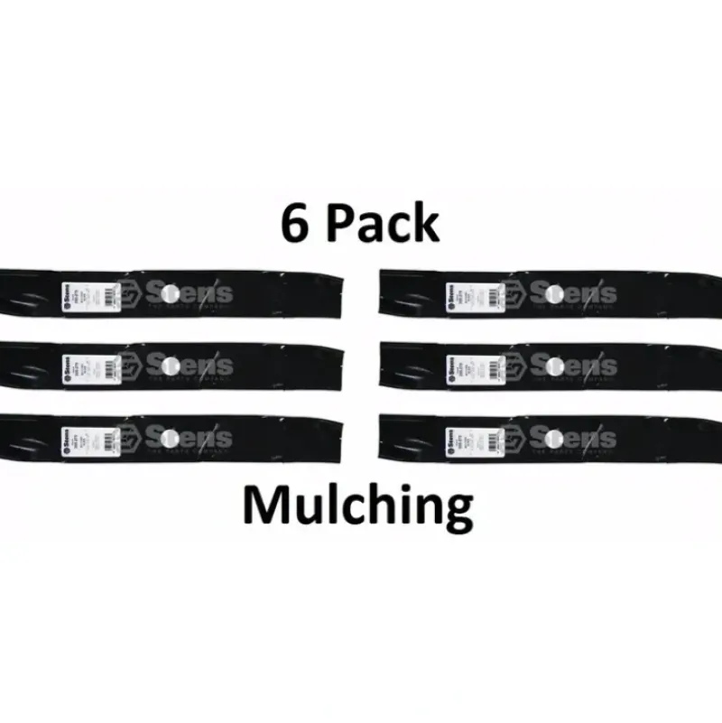 Outlet 6 Pack Stens 355-275 Mulching Blade For Exmark 103-6392-S 103-6402 103-6397 - Explore Premium Parts & Accessories for All Motor Vehicle Models Stens Parts & Accessories