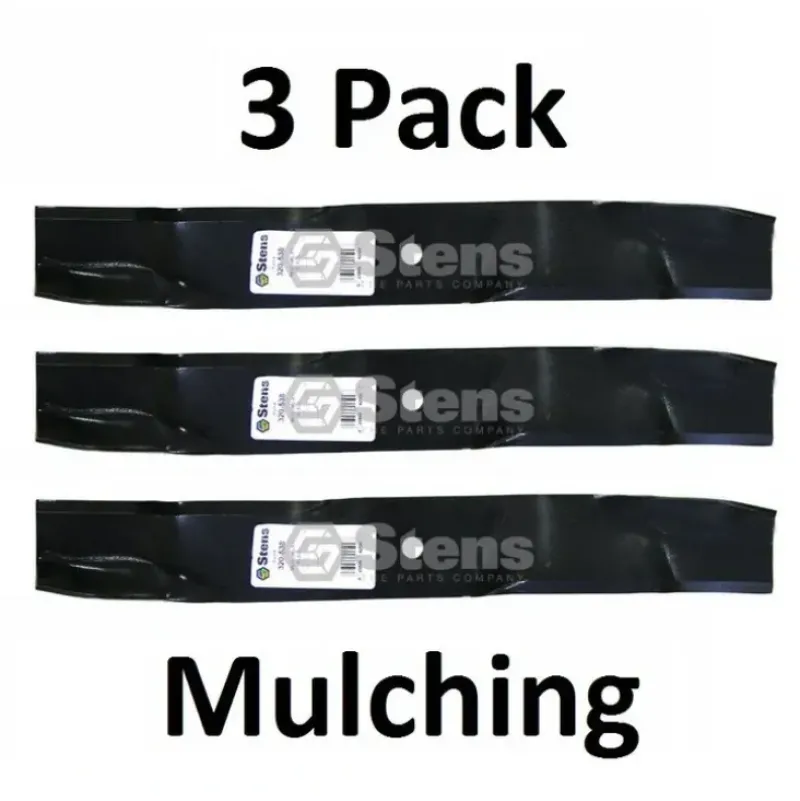Outlet 3 Pack Stens 320-538 Mulching Mower Blade for Grasshopper 320240 - Explore Premium Parts & Accessories for All Motor Vehicle Models Stens Parts & Accessories
