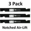 Sale 3 Pack Stens 310-078 Notched Air-Lift Blade for Giant Vac 0788 Lastec P-128 - Explore Premium Parts & Accessories for All Motor Vehicle Models Stens Parts & Accessories