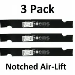 Sale 3 Pack Stens 310-078 Notched Air-Lift Blade for Giant Vac 0788 Lastec P-128 - Explore Premium Parts & Accessories for All Motor Vehicle Models Stens Parts & Accessories