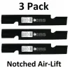 Shop 3 Pack Stens 340-121 Notched Air Lift Blade for Ferris 1521227 5021227 A48185 - Explore Premium Parts & Accessories for All Motor Vehicle Models Stens Parts & Accessories