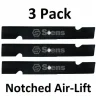 Cheap 3 Pack Stens 340-878 Notched Air-Lift Blade for Scag 481707 481711 48185 482878 - Explore Premium Parts & Accessories for All Motor Vehicle Models Stens Parts & Accessories