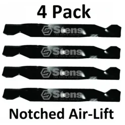 Hot 4 Pack Stens 310-540 Notched Air-Lift Blade for Troy Bilt 1910917 - Explore Premium Parts & Accessories for All Motor Vehicle Models Stens Parts & Accessories