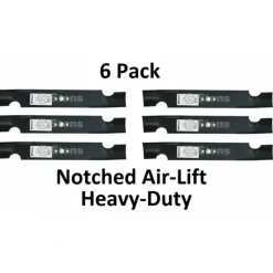 Hot 6 Pack Stens 310-052 Notched Air-Lift Blade for Husqvarna 539100341 539101485 - Explore Premium Parts & Accessories for All Motor Vehicle Models Stens Parts & Accessories