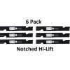 New 6 Pack Stens 355-291 Notched Blade Fits Exmark 103-6387-S 103-6402-S 103-6397 - Explore Premium Parts & Accessories for All Motor Vehicle Models Stens Parts & Accessories
