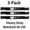 Shop 3 Pack Stens 340-130 Notched Hi-Lift Blade for Scag 48112 48113 481701 481709 - Explore Premium Parts & Accessories for All Motor Vehicle Models Stens Parts & Accessories