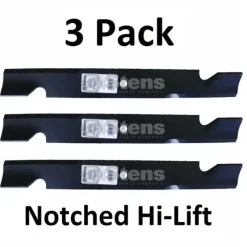Best Sale 3 Pack Stens 355-331 Notched Hi-Lift Blade for Ariens 08899100 08979600 09081200 - Explore Premium Parts & Accessories for All Motor Vehicle Models Stens Parts & Accessories