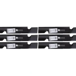 New 6 Pack Stens 355-085 Notched Hi-Lift Blade Exmark 103-2529-S - Explore Premium Parts & Accessories for All Motor Vehicle Models Stens Parts & Accessories