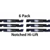 Sale 6 Pack Stens 355-331 Notched Hi-Lift Blade for Bad Boy 038-6002-00 038-6050-00 - Explore Premium Parts & Accessories for All Motor Vehicle Models Stens Parts & Accessories