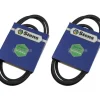 Flash Sale 2 Pack Stens 265-269 OEM Replacement Belt Fits Exmark 103-2600 - Explore Premium Parts & Accessories for All Motor Vehicle Models Stens Parts & Accessories