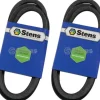 New 2 Pack Stens 265-460 OEM Replacement Belt Fits Exmark 1-323734 - Explore Premium Parts & Accessories for All Motor Vehicle Models Stens Parts & Accessories