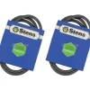 Fashion 2 Pack Stens 265-807 OEM Replacement Belt Fits Cub Cadet 954-3038 - Explore Premium Parts & Accessories for All Motor Vehicle Models Stens Parts & Accessories