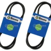 Fashion 2 Pack Stens 265-864 OEM Replacement Belt Fits Scag 483157 - Explore Premium Parts & Accessories for All Motor Vehicle Models Stens Parts & Accessories