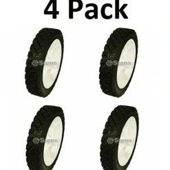 Hot 4 Pack Stens 205-260 7" Plastic Wheel for Snapper 1-8484 2-6160 726160 19" - Explore Premium Parts & Accessories for All Motor Vehicle Models Stens Parts & Accessories