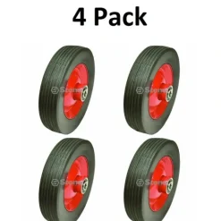 Discount 4 Pack Stens 205-112 8" Steel Wheel for Bobcat 76096-C1 76167 Lesco 050358 Rib - Explore Premium Parts & Accessories for All Motor Vehicle Models Stens Parts & Accessories