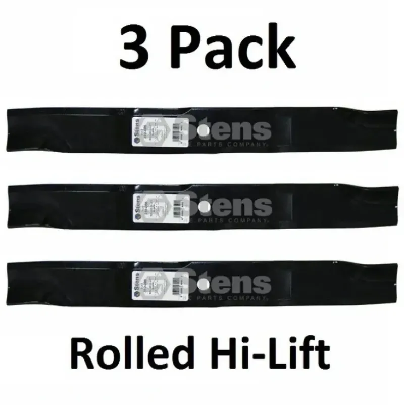 Sale 3 Pack Stens 310-086 Rolled Hi-Lift Blade for Iseki 8654-306-00 8654-306-011-0 - Explore Premium Parts & Accessories for All Motor Vehicle Models Stens Parts & Accessories