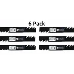 New 6 Pack Stens 302-440 Toothed Blade Fits John Deere GY20852 GX21784 AM141035 48" - Explore Premium Parts & Accessories for All Motor Vehicle Models Stens Parts & Accessories