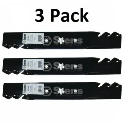 Store 3 Pack Stens 302-408 Toothed Blade for AYP 173920 180054 48" 5 pt Star Hole - Explore Premium Parts & Accessories for All Motor Vehicle Models Stens Parts & Accessories