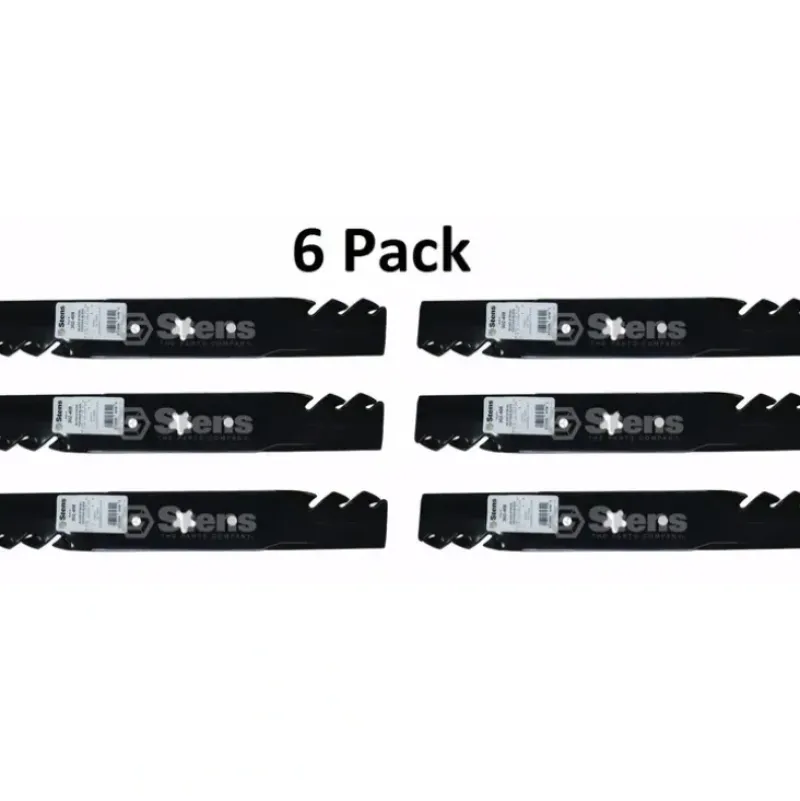 Store 6 Pack Stens 302-408 Toothed Blade for AYP 173920 180054 5 pt Star Hole - Explore Premium Parts & Accessories for All Motor Vehicle Models Stens Parts & Accessories