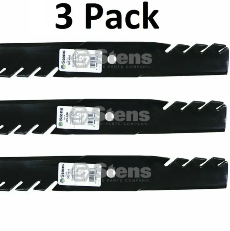 Shop 3 Pack Stens 302-616 Toothed Blade for Bobcat 03239 112111-01 2722543-01 32061 - Explore Premium Parts & Accessories for All Motor Vehicle Models Stens Parts & Accessories