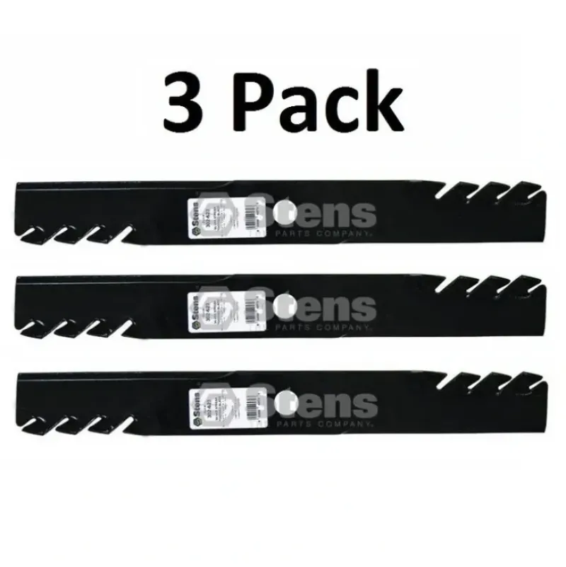 Discount 3 Pack Stens 302-623 Toothed Blade for Exmark 116-5174-S 103-6403-S 103-6398-S - Explore Premium Parts & Accessories for All Motor Vehicle Models Stens Parts & Accessories