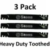 Cheap 3 Pack Stens 302-248 Toothed Blade for Grasshopper 320238 320243 320244 320247 - Explore Premium Parts & Accessories for All Motor Vehicle Models Stens Parts & Accessories