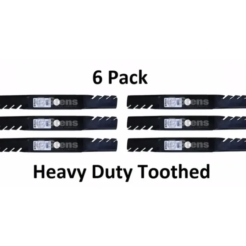Store 6 Pack Stens 302-835 Toothed Blade for Kubota 70000-0062 86539-3433 K5647-34340 - Explore Premium Parts & Accessories for All Motor Vehicle Models Stens Parts & Accessories