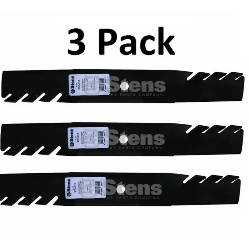 Shop 3 Pack Stens 302-618 Toothed Blade for Simplicity A4815 A4815SM - Explore Premium Parts & Accessories for All Motor Vehicle Models Stens Parts & Accessories