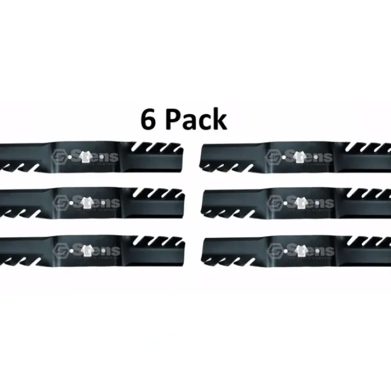 Fashion 6 Pack Stens 302-412 Toothed Blade for Troy Bilt 942-04053B Massey Ferguson 50" - Explore Premium Parts & Accessories for All Motor Vehicle Models Stens Parts & Accessories