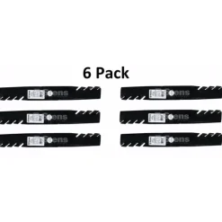 Fashion 6 Pack Stens 302-619 Toothed Blade for Toro 109-6873 - Explore Premium Parts & Accessories for All Motor Vehicle Models Stens Parts & Accessories