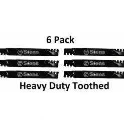 New 6 Pack Stens 302-248 Toothed Blade for Woods 320242 70134 70142 - Explore Premium Parts & Accessories for All Motor Vehicle Models Stens Parts & Accessories