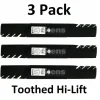 Best Sale 3 Pack Stens 302-820 Toothed Hi-Lift Blade for Ariens 08899100 08979600 09081200 - Explore Premium Parts & Accessories for All Motor Vehicle Models Stens Parts & Accessories