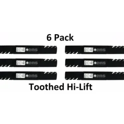 New 6 Pack Stens 302-820 Toothed Hi-Lift Blade for Bad Boy 038-6002-00 038-6050-00 - Explore Premium Parts & Accessories for All Motor Vehicle Models Stens Parts & Accessories