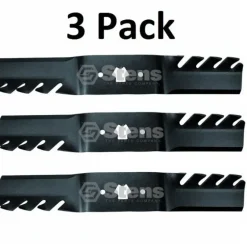 Best 3 Pack Stens 302-412 Toothed Mower Blade for Cub Cadet 942-04053C 742-04053C MTD - Explore Premium Parts & Accessories for All Motor Vehicle Models Stens Parts & Accessories