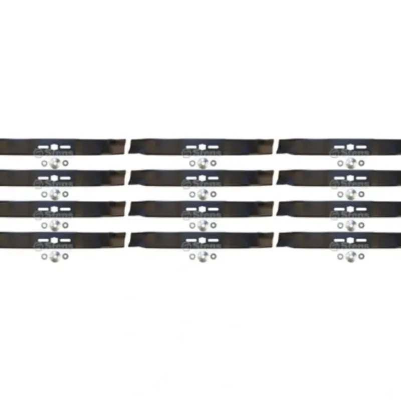 New 12 Pack Stens 300-300 Universal 3-in-1 Blade 20" L Bow Tie Center Hole - Explore Premium Parts & Accessories for All Motor Vehicle Models Stens Parts & Accessories
