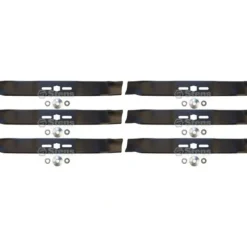 New 6 Pack Stens 300-304 Universal 3-in-1 Blade 21" L Bow Tie Center Hole - Explore Premium Parts & Accessories for All Motor Vehicle Models Stens Parts & Accessories