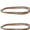 Discount 2 Pack V-Belt 1/2" X 119.25" - Explore Premium Parts & Accessories for All Motor Vehicle Models Rotary Parts & Accessories