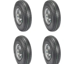 Best 4PK Caster Wheel Assembly 430271 For Billy Goat 280/250x4 Saw Tooth Tread - Explore Premium Parts & Accessories for All Motor Vehicle Models Rotary Parts & Accessories