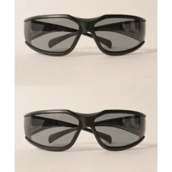 Discount 2 PK Echo 102922456 Turbine Safety Glasses Black Frame Gray Lens - Explore Premium Parts & Accessories for All Motor Vehicle Models Echo OEM Parts & Accessories