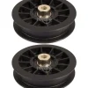 Outlet 2 PK Flat Idler Pulley Fits Exmark 116-2456 Pioneer & Quest Series 3-1/2" OD - Explore Premium Parts & Accessories for All Motor Vehicle Models Rotary Parts & Accessories