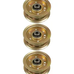 Fashion 3 PK Flat Idler Pulley Fits Husqvarna AYP 532173437 173437 3-7/8" OD 3/8" ID - Explore Premium Parts & Accessories for All Motor Vehicle Models Stens Parts & Accessories