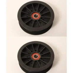 Hot 2 PK Flat Idler Pulley Fits Hustler 784504 Exmark Toro 109-0977 5" OD 11/16" ID - Explore Premium Parts & Accessories for All Motor Vehicle Models Rotary Parts & Accessories