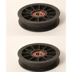 New 2 PK Flat Idler Pulley Fits Hustler 784827 Exmark 109-4077 4-5/8" OD 11/16" ID - Explore Premium Parts & Accessories for All Motor Vehicle Models Rotary Parts & Accessories