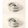 Clearance 2 PK Flat Idler Pulley Fits John Deere AM135773 L LA X Series 105 115 145 155C - Explore Premium Parts & Accessories for All Motor Vehicle Models Rotary Parts & Accessories