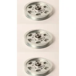 Fashion 3 PK Flat Idler Pulley Fits Kubota K5559-34880 K5639-34882 - Explore Premium Parts & Accessories for All Motor Vehicle Models Rotary Parts & Accessories