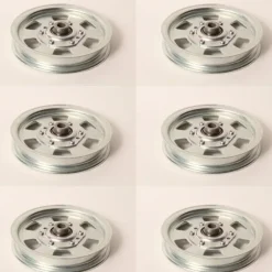 Clearance 6 PK Flat Idler Pulley Fits Kubota K5559-34880 K5639-34882 - Explore Premium Parts & Accessories for All Motor Vehicle Models Rotary Parts & Accessories