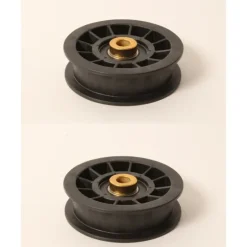 Discount 2 PK Flat Idler Pulley For John Deere AM115459 LX172 LX178 LX277 LX288 Z225 Z245 - Explore Premium Parts & Accessories for All Motor Vehicle Models Rotary Parts & Accessories