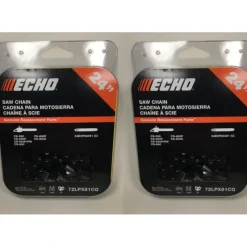 New 2 PK Genuine Echo 72LPX81CQ 24" .050" 3/8" 81 DL Chainsaw Chain Loop OEM - Explore Premium Parts & Accessories for All Motor Vehicle Models Echo OEM Parts & Accessories